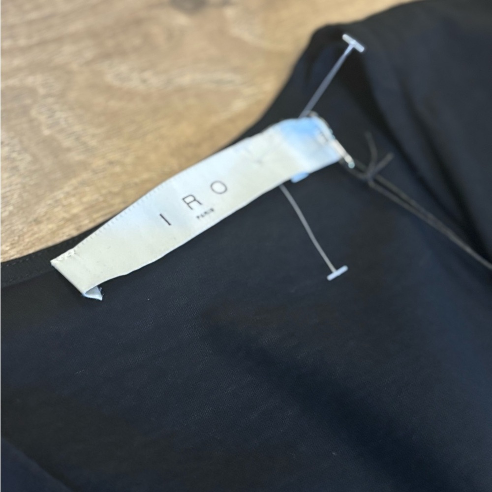 IRO Tizana Black Mini Dress – Size Small | NWT - Picture 4 of 5